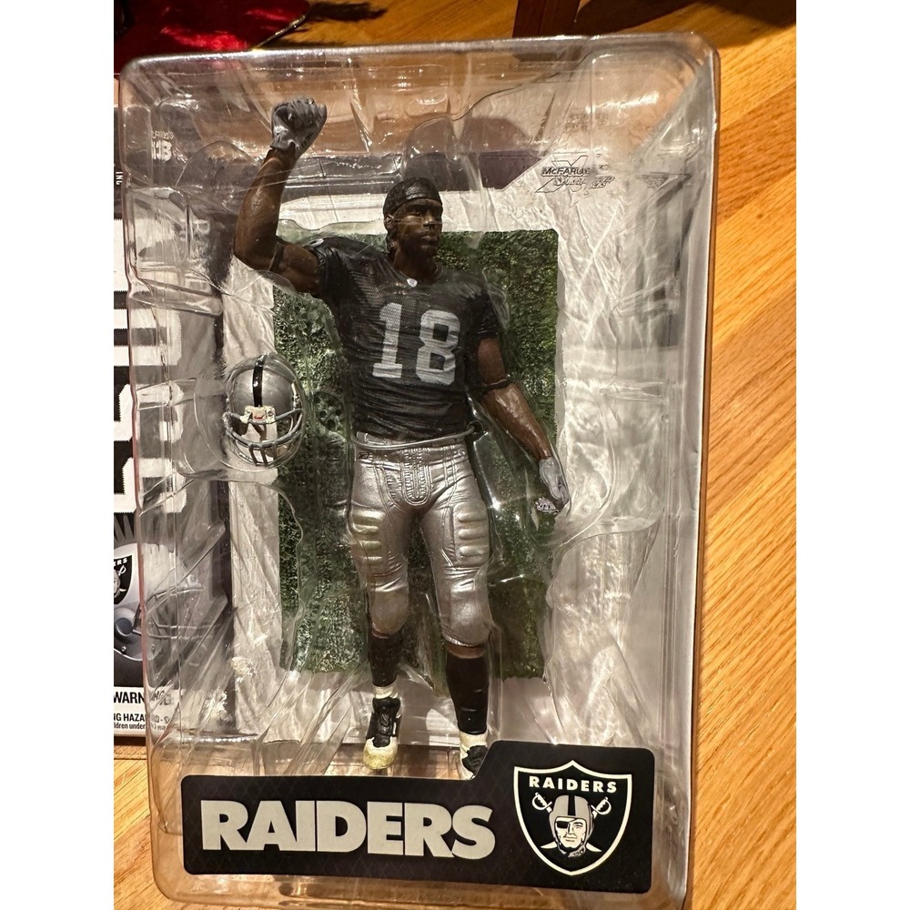 Raiders Randy Moss Action Figure NIB‎ - Picture 6 of 7